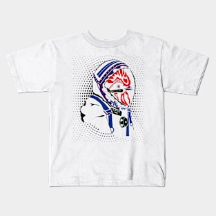 Spaceman Astro Chicken Kids T-Shirt